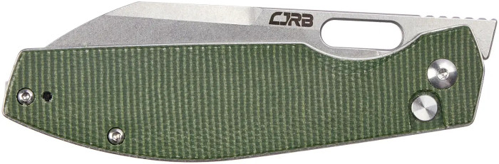 Нож CJRB Ekko, AR-RPM9 Steel, Micarta green  