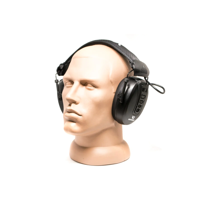 Активные наушники противошумные защитные Venture Gear Clandestine NRR 24dB (черные)  