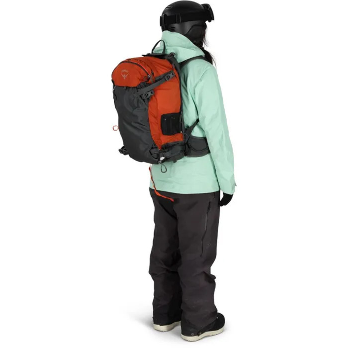 Рюкзак Osprey Sopris Pro E2 Airbag Pack 30 mars orange - O/S - оранжевый/серый  