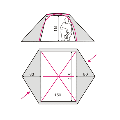 Палатка Terra Incognita Omega 2  