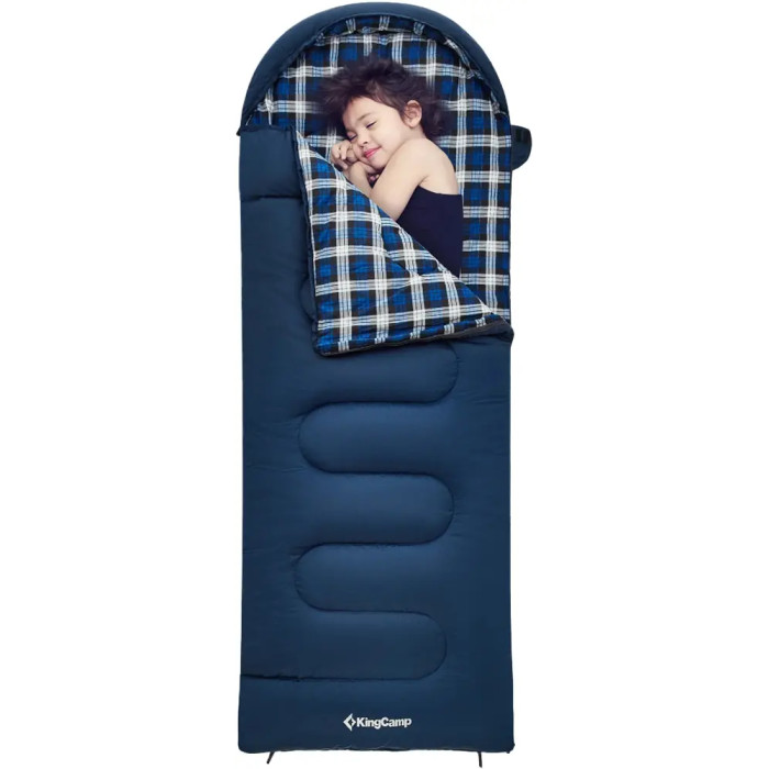 Спальный мешок KingCamp Cloud 300S navy  