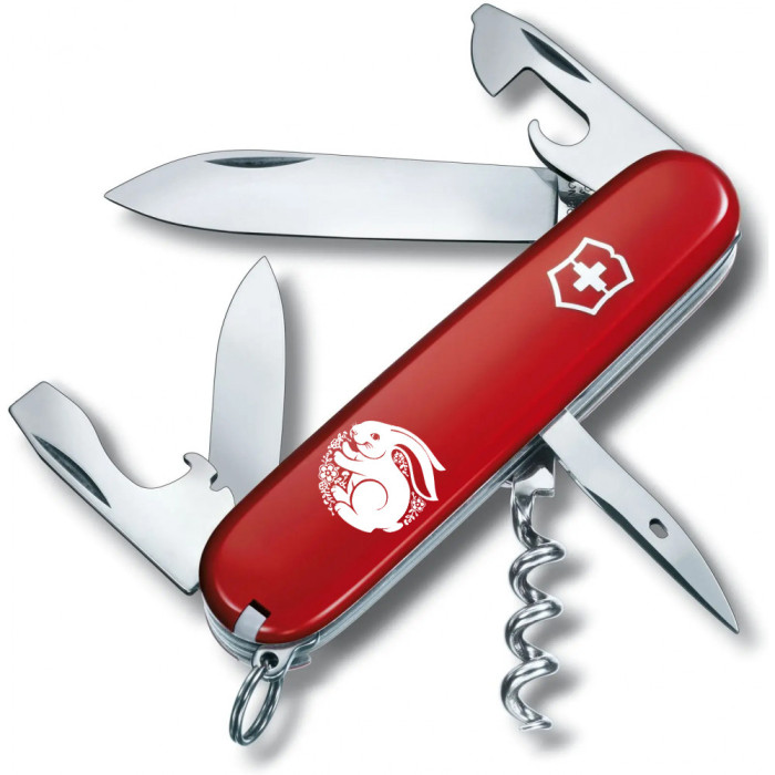 Складной нож Victorinox SPARTAN ZODIAC Счастливый Кролик бел. 1.3603_Z2160u  