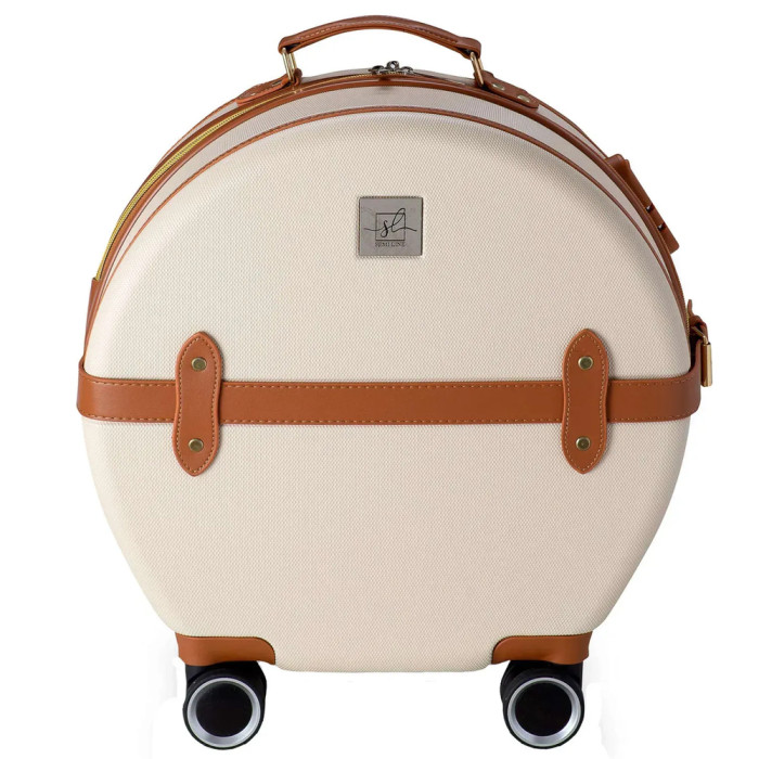Чемодан Semi Line 20" (S) Ecru/Brown (T5670-2)  