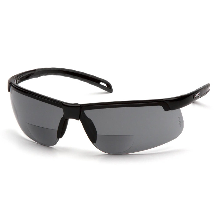 Очки Pyramex Ever-Lite Bifocal (gray +1.5) H2MAX Anti-Fog, бифокальные серые с диоптриями  