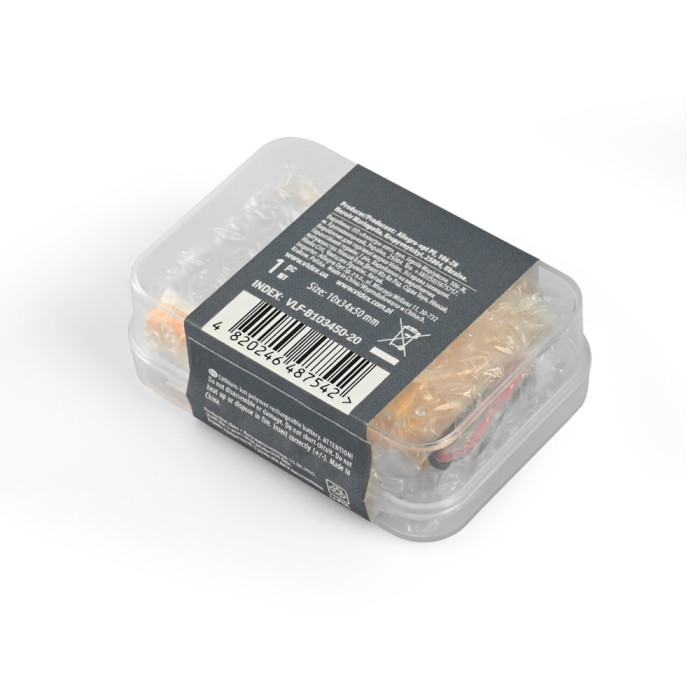 Аккумулятор VIDEX Li-pol VLF-B103450-20 2000mAh 1шт  