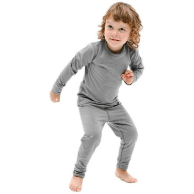 Термоштаны детские Turbat Yeti Bottom Kids cloudburst grey - 116 - темно-серый