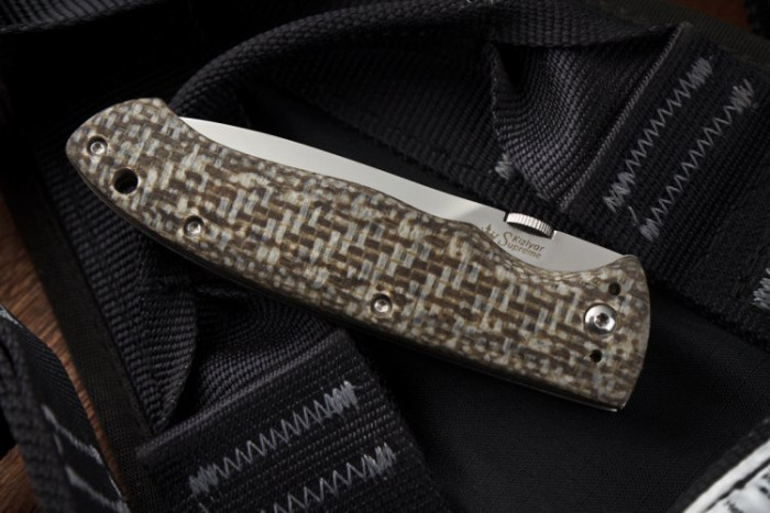 Нож Kizlyar Supreme Vega сатин, микарта, сталь 440C  