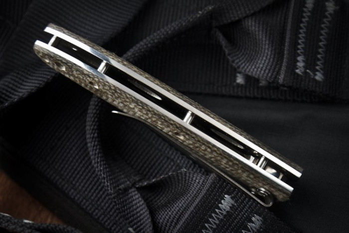 Нож Kizlyar Supreme Vega сатин, микарта, сталь 440C  