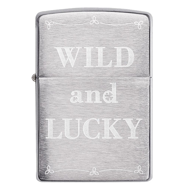 Зажигалка Zippo 200 Wild And Lucky Design (49256)  