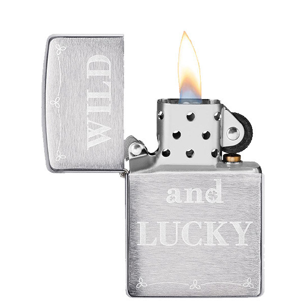 Зажигалка Zippo 200 Wild And Lucky Design (49256)  