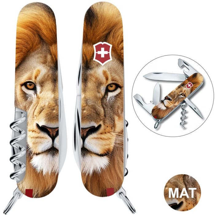 Складной нож Victorinox SPARTAN ANIMAL Лев  