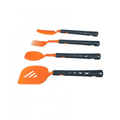 Набор столовых приборов с лопаткой Summit 4PC Cutlery &amp; Spatula Set Orange (4 предмета)