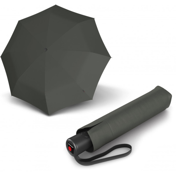 Зонт Knirps A.200 Dark Grey Авто/Складной/8спиц /D97x28см  