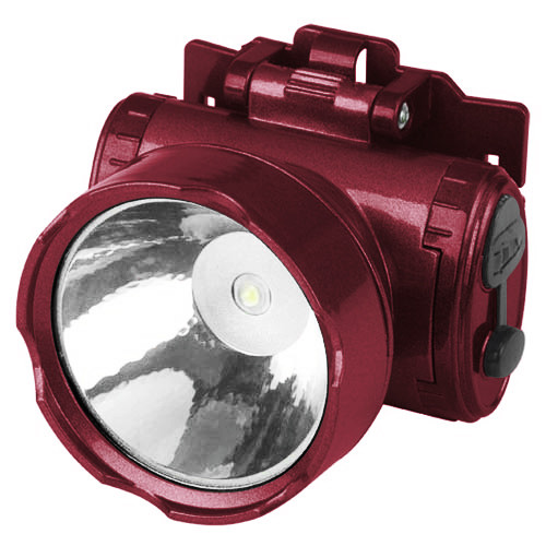 Фонарь налобный Luxury 1898, 1W, ЗУ 220V, встроенный аккумулятор (Yajia) 