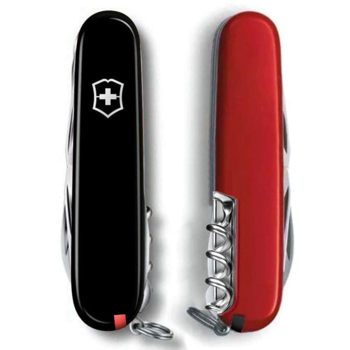 Нож Victorinox Huntsman Ukraine 91мм/15функ/черн-кр  