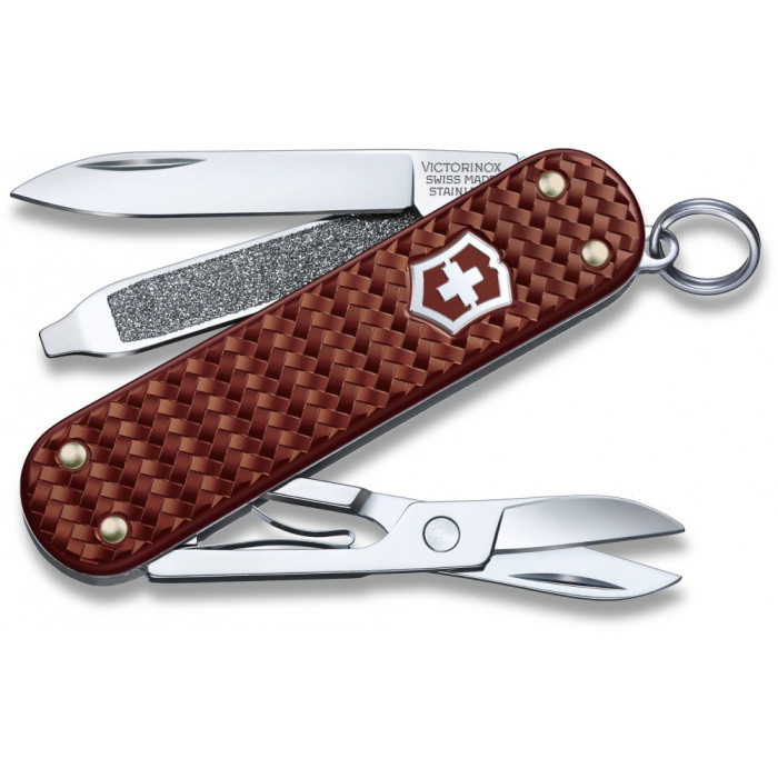 Нож Victorinox Сlassic SD Precious Alox Hazel Brown 06221.4011G 