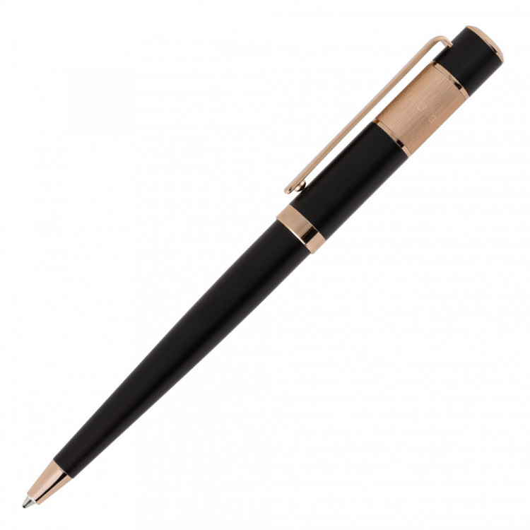 Ручка шариковая Hugo Boss Ribbon Vivid ,черная 