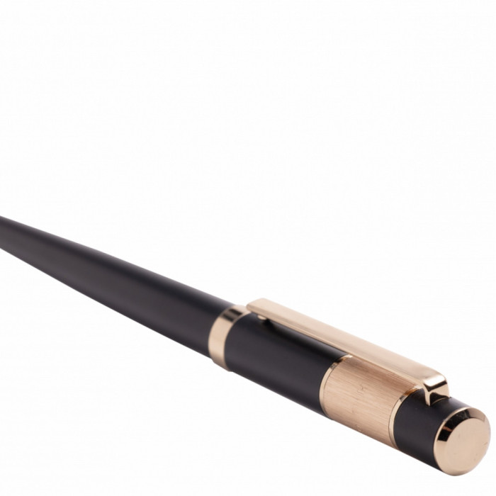 Ручка шариковая Hugo Boss Ribbon Vivid ,черная  