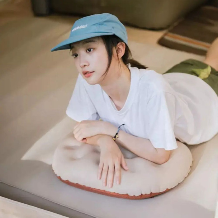 Подушка надувная бесшумная Naturehike CNH22DZ011, бежевый  