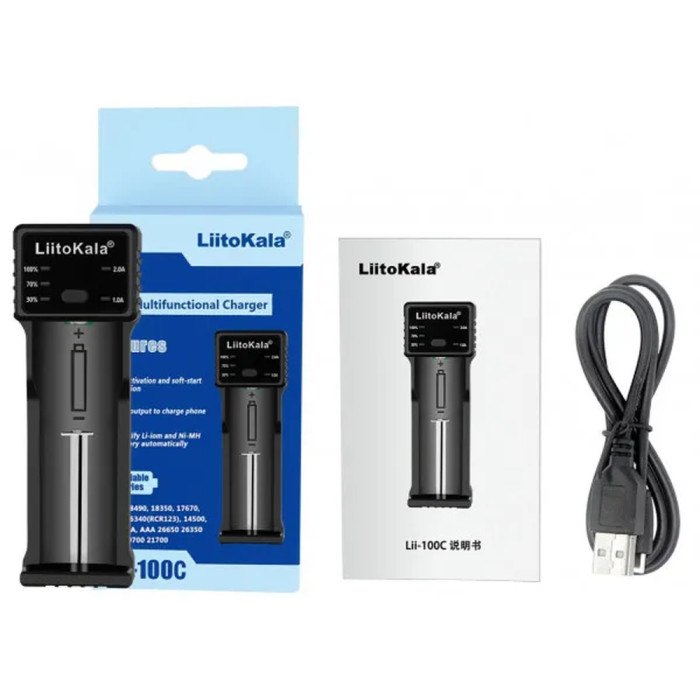 Зарядное устройство LiitoKala Lii-100С battery charger  