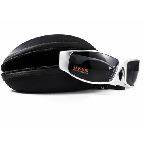 Очки Global Vision BAD-ASS 1 Silver (gray) черные в металлической оправе  