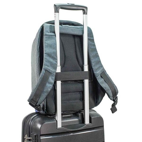 Рюкзак антивор городской XD Design Bobby Compact 14, Mint Green (P705.537)  