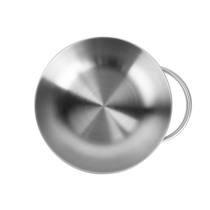 Миска с ручкой Tatonka Bowl With Grip, М, Silver (TAT 4033.000)  