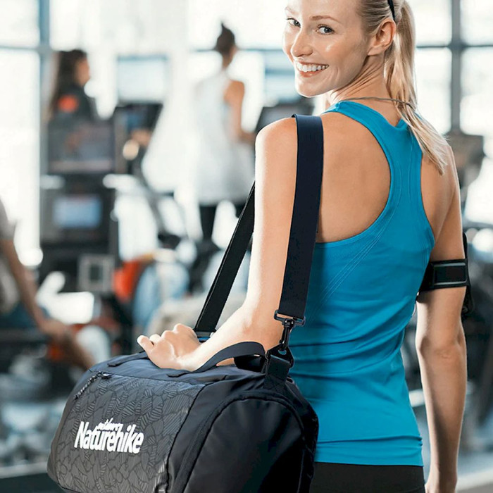 Сумка спортивная Naturehike NH19SN002, размер M, серый  