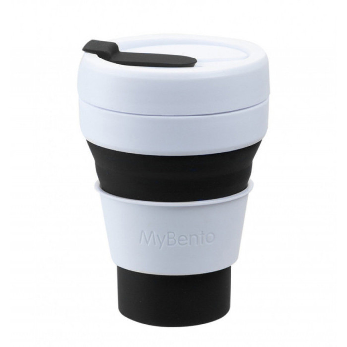 Складной стакан Summit MyBento Midi Pop Cup 355 мл, черный  