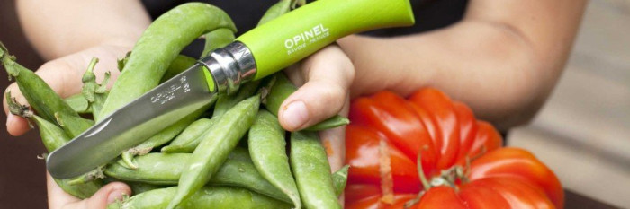 Нож Opinel №7 My First Opinel (салатовый)  