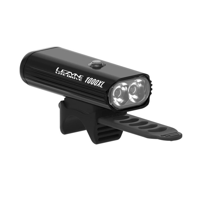 Фара передняя Lezyne LITE DRIVE 1000XL 1000 люменов Y13 черная 