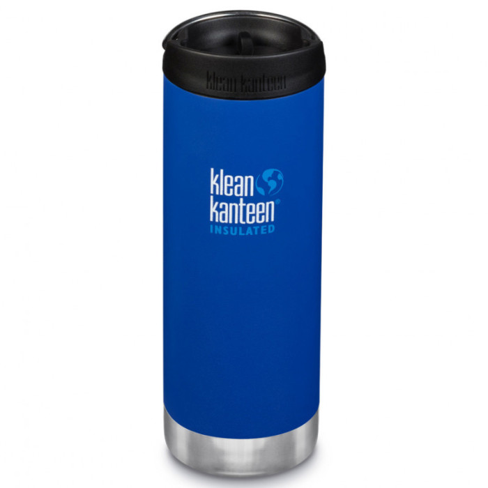 Термочашка Klean Kanteen TKWide Cafe Cap Deep Surf Matt 473 ml  