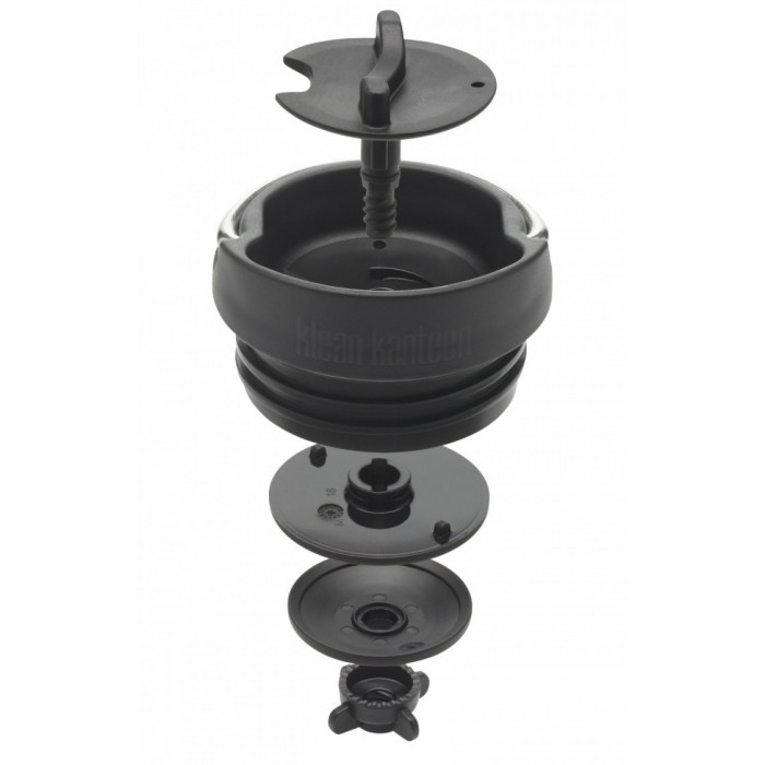 Термочашка Klean Kanteen TKWide Cafe Cap Deep Surf Matt 473 ml  