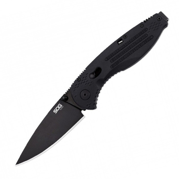 Нож SOG Aegis Black TiNi (черный)  