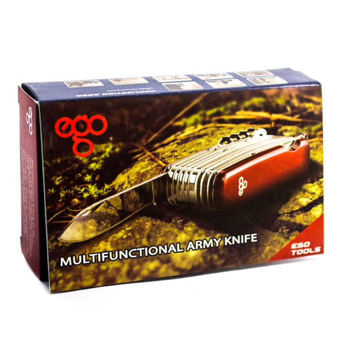 Нож Ego A01.12, синежелтый  