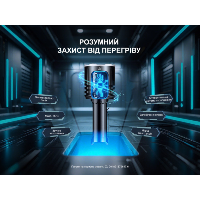 Фонарь ручной поисковый Fenix LR35R PRO  