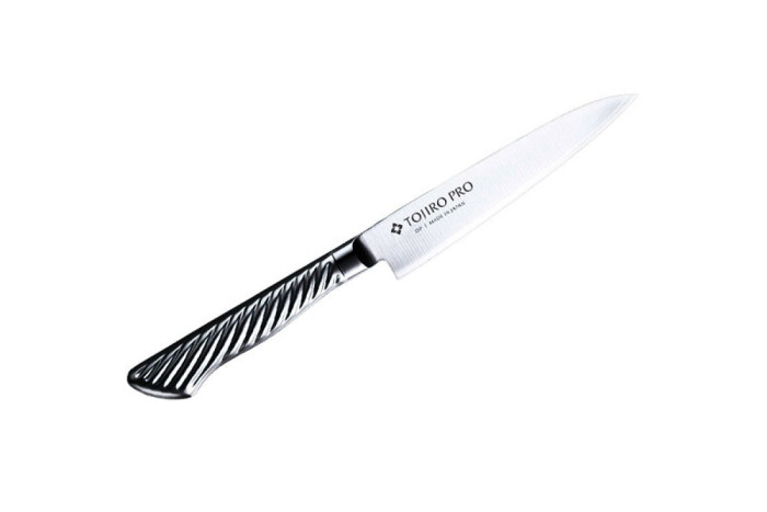 Нож кухонный Tojiro PRO DP 3Layered by VG10 Petty Knife 120mm F-883  