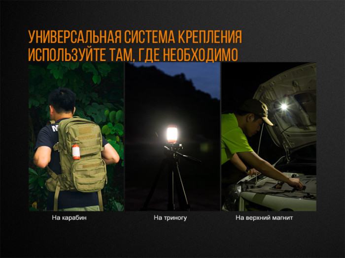 Фонарь кемпинговый Fenix CL26R красный (восстановленный/ поврежденная упаковка)  