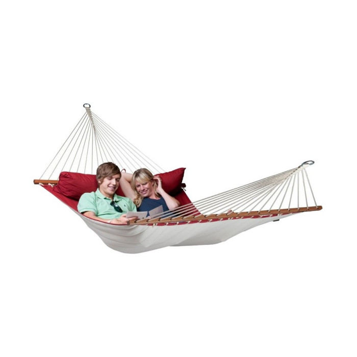 Гамак со стойкой La Siesta NQR1421CNS201 red pepper  