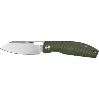 Нож CJRB Ekko, AR-RPM9 Steel, Micarta green
