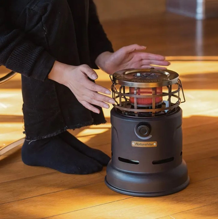Газовая горелка-обогреватель Naturehike Outdoor heater NH20RJ008 steel  