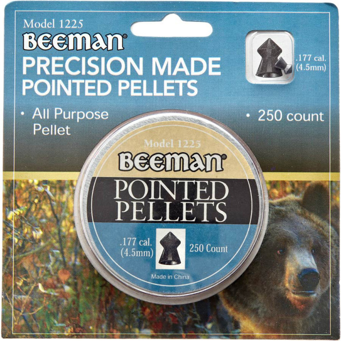 Пули пневматические Beeman Pointed 4,5 мм 250 шт/уп  