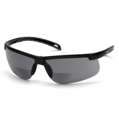 Очки Pyramex Ever-Lite Bifocal (gray +2.5) H2MAX Anti-Fog, бифокальные серые с диоптриями