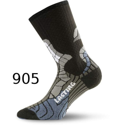 Термоноски для лыж Lasting SCI 905 черный, M