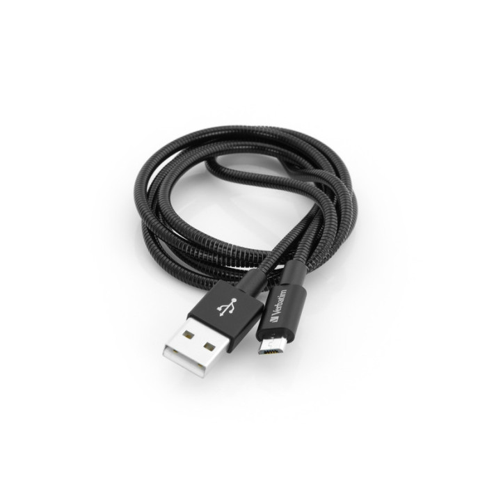 Кабель Verbatim Mirco B USB G2 100cm (черный)  