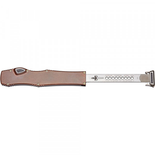 Нож Microtech Marfione Custom Halo VI Hellhound Tanto Bronze 351-MCK  