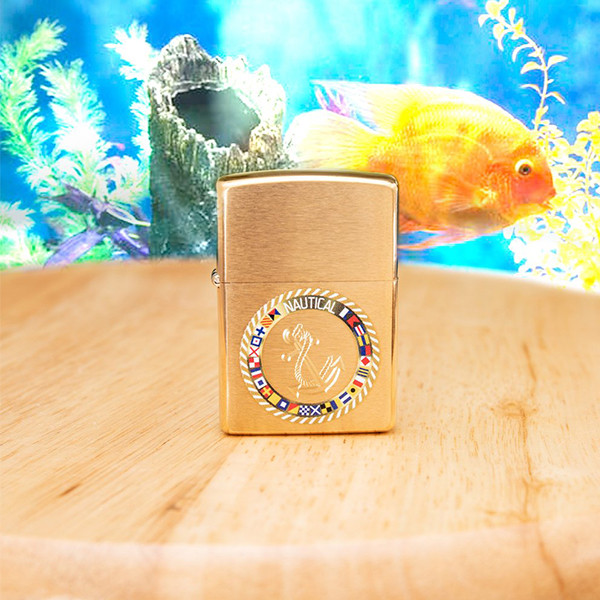 Зажигалка Zippo 204B Nautical Flags Design (49128)  