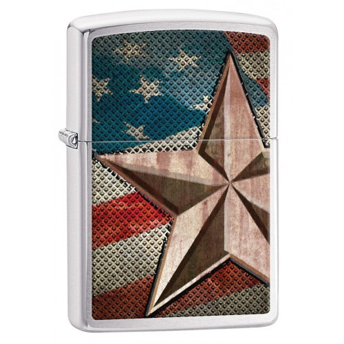 Зажигалка Zippo Retro Star 28653  