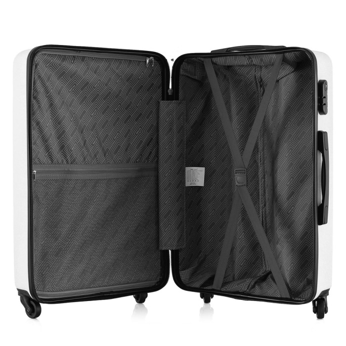 Чемодан Semi Line 24" (M) White (T5970-2)  