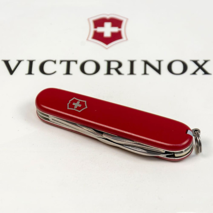 Складной нож Victorinox SPARTAN MAT красный матовый лак  